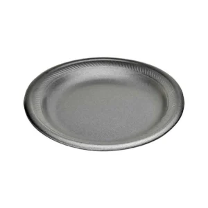 Disposable Black Foam Plates 7inch 25 Pieces