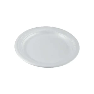 Disposable White Foam Plates 9inch 25 Pieces